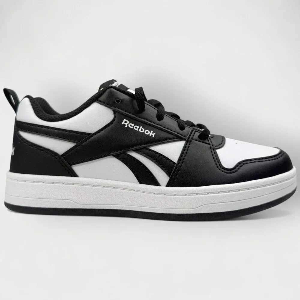 Reebok Boys Royal Prime 2.0 Black White US 13 Big Kids Sneaker New w/ Box - Picture 1 of 13